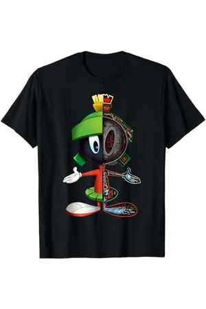 LOONEY TUNES Marvin Martian Skeleton T-Shirt, Unisex-Erwachsene, , S