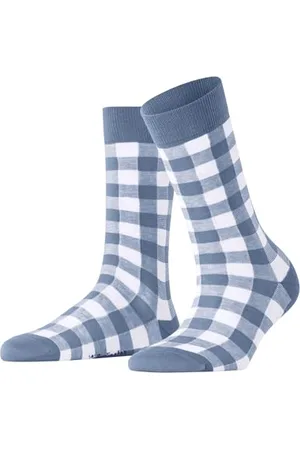 Burlington Damen Socken Vichy W So Baumwolle gemustert 1 Paar, , 36-41