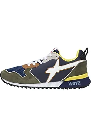 W6YZ Sneakers aus technischem Gewebe und Veloursleder, 42