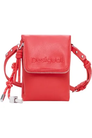 Desigual Damen Mone_Half Phone Coral Bi-Fold Wallet