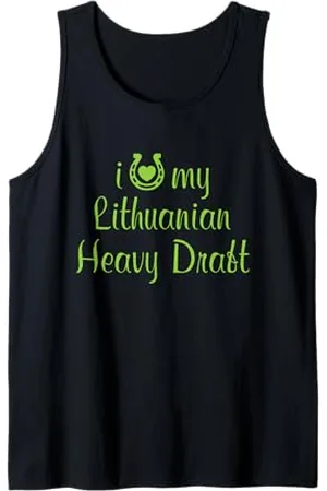 Hip I Love My Litauian Heavy Draft Horse Equestrian Show Tank Top