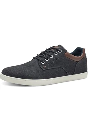 QS by s.Oliver Herren Sneaker flach Low Top Elegant, (Black), 42 EU