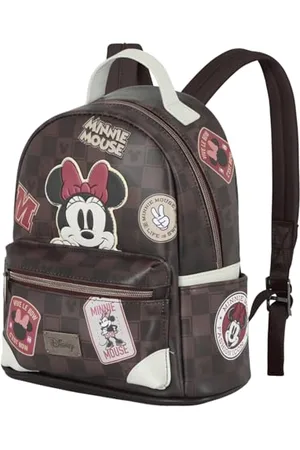 Disney Minnie Maus Journey-Heady Rucksack, Braun, 24,5 x 29 cm, Kapazität 8 L