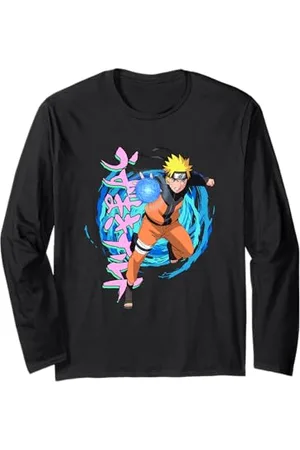 Naruto Shippuden Blaue Spiralen Langarmshirt