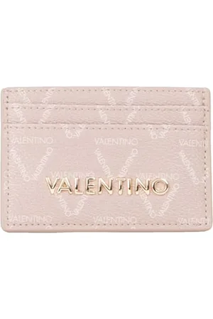 VALENTINO Unisex Lady RE Accessory-Travel Wallet, Natur/Multicolor