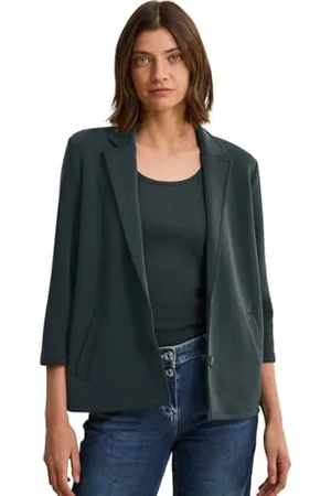 CECIL Damen B212596 Silk-Touch Blazer, , XXL