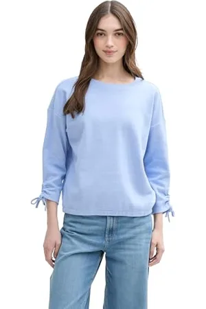 TOM TAILOR Tom Tailor Cardigan mit Streifenmuster, Green Offwhite Block Stripe, XXS