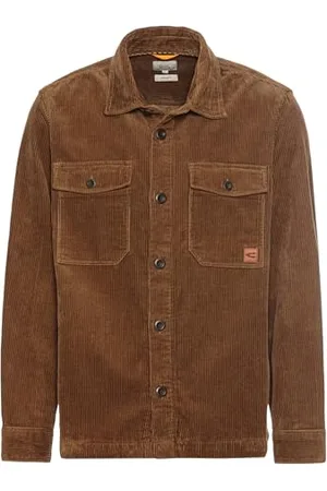 Camel Active Herren Cord Overshirt aus Reiner Baumwolle Menswear-XL
