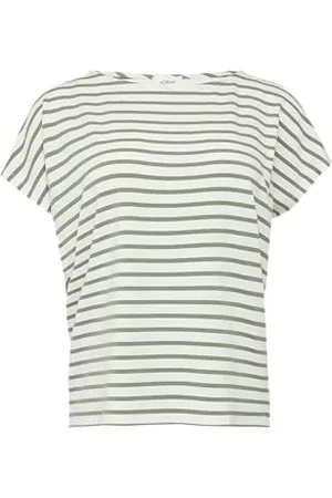 QS by s.Oliver Elastisches T-Shirt aus Viskosestretch im Relaxed Fit 42