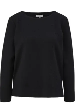 QS by s.Oliver Jacquard-Pullover aus Viskosemix 40