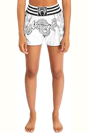 Venum Damen Snake Short Muay Thai Weiß