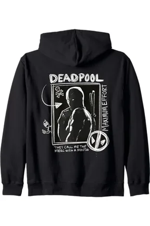 Marvel Deadpool & Wolverine Maximaler Aufwand Kapuzenjacke
