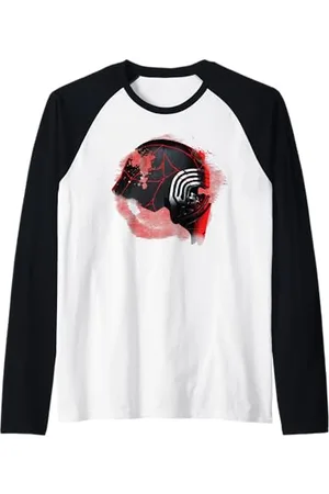STAR WARS Rise of Skywalker Kylo Ren Helmet Damage Raglan