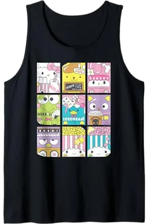 Sanrio Bakery Cute Food - Hello Kitty My Melody Tank Top