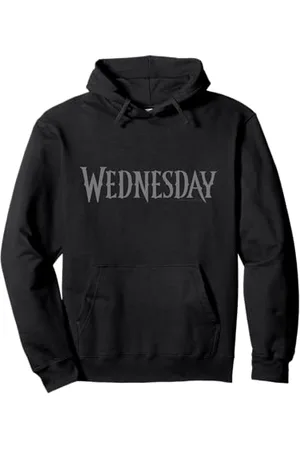 Wednesday Series Titel Logo Pullover Hoodie