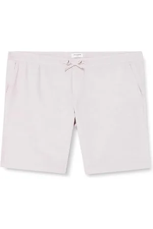 JACK & JONES Herren JPSTJAIDEN JJSUMMER Linen BLE PLS Shorts, , 44