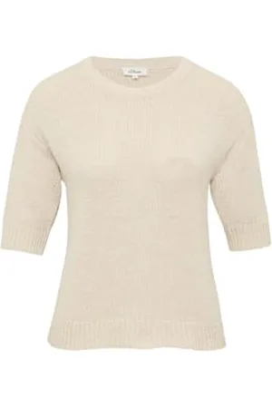 QS by s.Oliver Pullover Kurzarm
