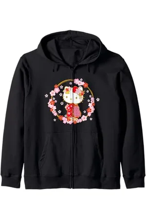 Sanrio Hello Kitty Süße Kirschblüte Sakura Japan Kapuzenjacke