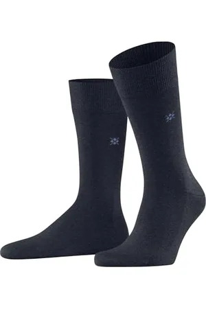 Burlington Herren Socken Leeds M So Baumwolle Wolle einfarbig 1 Paar, , 40-46