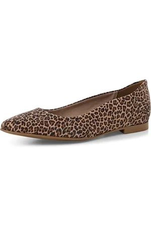 Tamaris Ballerina Damen Blockabsatz braun,EU 38