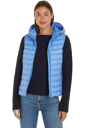 Tommy Hilfiger Damen Weste Padded Global Stripe Steppweste, , M