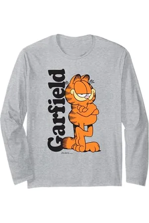 Garfield Cooper-Logo Langarmshirt