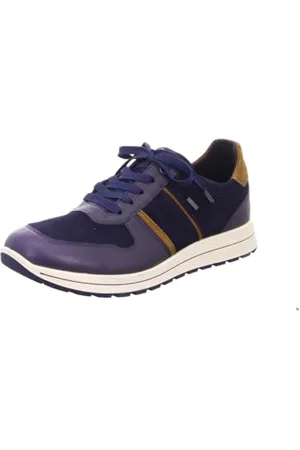 ARA Herren Matteo-GTX Sneaker, BLAU,NUSS, 41 EU Weit