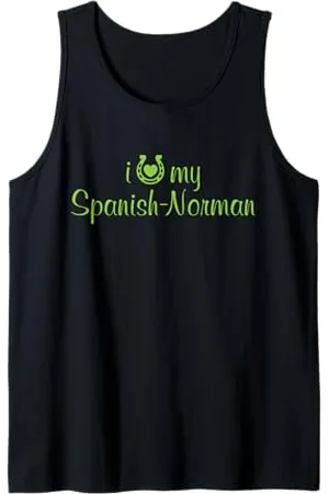 Hip Ich liebe meinen spanisch-normannischen Pferdetrainer Tank Top