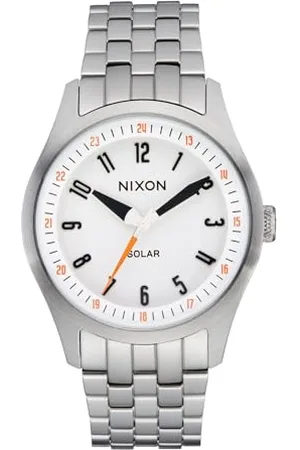 Nixon Herren Analog Uhr mit Edelstahl Armband A1413-5260-00