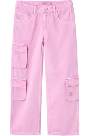 NAME IT Nkfrose Wide TWI Pant 9420-Td N
