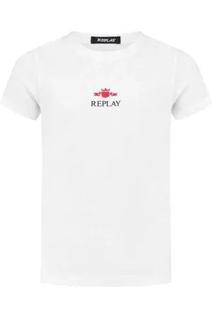 Replay Jungen T-Shirt Regular fit Baumwolle