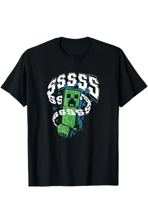 Minecraft T-Shirt - Herren - - S - Kurzarm - Klassische Passform - Offiziell lizenzierte -Bekleidung