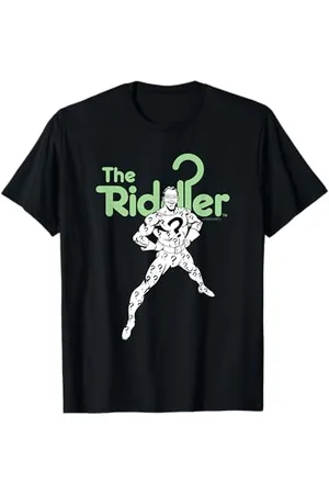 DC Comics Originals Riddler Mono Action Pose T-Shirt