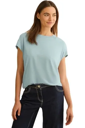 CECIL Damen B322949 Softes Strukturshirt, , L