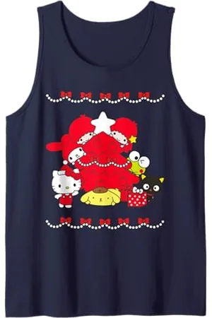 Sanrio Hello Kitty Christmas Tree Festive Tank Top