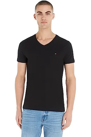Tommy Hilfiger CORE STRETCH SLIM V-NECK TEE Kurzarm T-Shirts Herren, , S