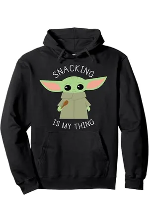 STAR WARS The Mandalorian the Child Snacking is My Thing Pullover Hoodie