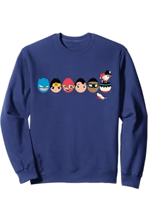 DC Comics Originals DC Super Friends 6 Good Easter Eggs Characters Sweatshirt