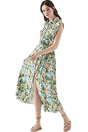 Mavi Damen Sleeveless Dress Lässiges Kleid, , XL