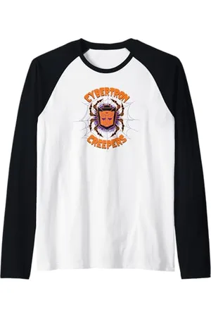 TRANSFORMERS Evergreen Halloween Autobot Creepers Raglan