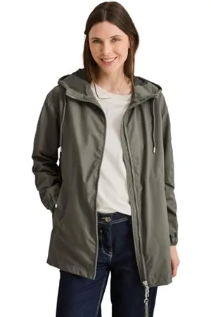 CECIL Damen B202082 Jacke mit Kapuze, , XL
