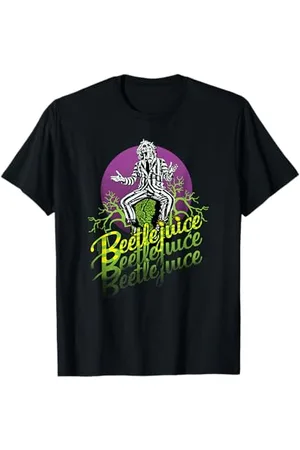 BEETLEJUICE Purple Circle T-Shirt