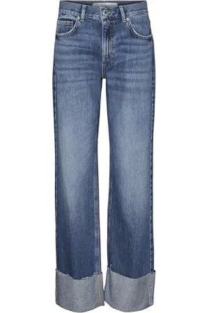 VERO MODA VMALLISON MR Straight FOLDUP Jeans DO336