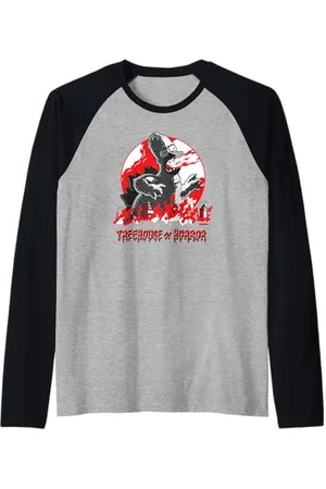 The Simpsons Homerzilla Treehouse of Horror Raglan