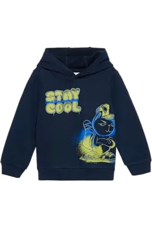 QS by s.Oliver Wärmendes Kapuzen-Sweatshirt mit Frontprint 116/122