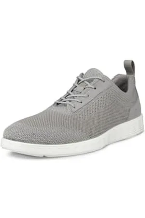 Ecco Herren S LITE HYBRID Sneaker, Concrete/Wild Dove, 44 EU