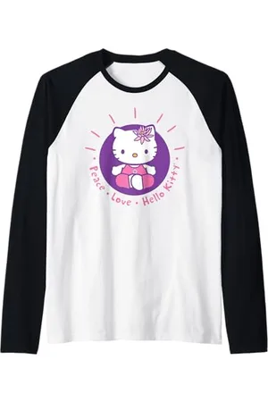 Sanrio Hello Kitty Peace and Love Yoga Raglan