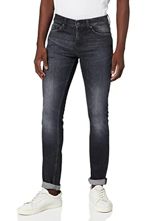 7 for all Mankind Herren JSD4A210RE Jeans, Black, 31