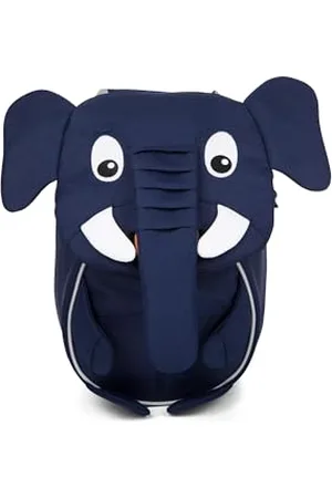 Affenzahn Kleiner Freund Kindergarten-Rucksack für 1-3 Jährige Ergonomisch Reflektierend Ziehzunge mit Namensschild