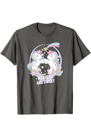 My Little Pony Retro Magisches und Süßes Original Pony Freunde T-Shirt - , Unisex-Kinder/Erwachsene, Kurzarm, Klassische Passform, Lizenziertes Cartoon-Design